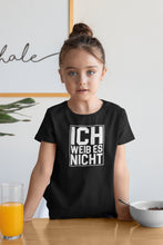 Load image into Gallery viewer, Ich Weib Es Nicht Shirt, German Roots Shirt, German Language Shirt, Germany Flag Shirt, German Native Tee
