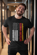 Load image into Gallery viewer, German American Flag Shirt, American Grown With German Root, German Pride Shirt, American Pride Shirt
