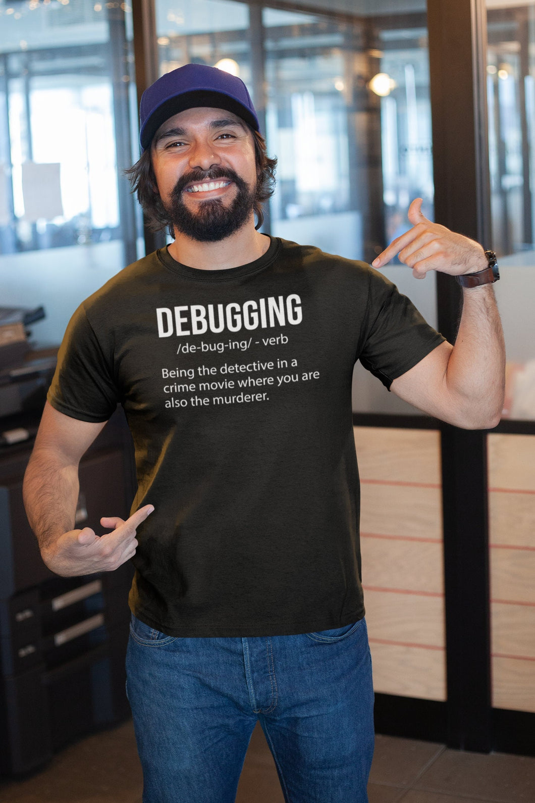 Debugging Definition Shirt, Bug Coding Shirt, Computer Programmer Shirt, Computer Geek Tee