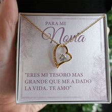 Load image into Gallery viewer, Para Mi Novia Necklace, Para Mi Novia Jewelry, Cuello De Amor Por Siempre, Regalo Para La Novia Navidad
