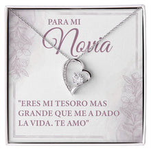 Load image into Gallery viewer, Para Mi Novia Necklace, Para Mi Novia Jewelry, Cuello De Amor Por Siempre, Regalo Para La Novia Navidad
