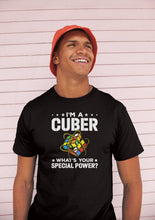 Load image into Gallery viewer, I&#39;m A Cuber What&#39;s Your Special Power Shirt, Rubik Cube Shirt, Rubik Cube Competition Shirt
