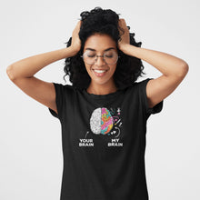 Load image into Gallery viewer, Your Brain My Brain Shirt, Autism Awareness Shirt, Autistic Supporter Shirt, ADHD Shirt
