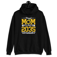 Load image into Gallery viewer, Proud Mom Of A Class Of 2035 Graduate Shirt, 2035 Graduate Shirt, Graduate Mom 2035 Shirt
