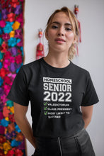 Load image into Gallery viewer, Homeschool Senior 2022 Shirt, Homeschool Graduation 2022 Shirt, 2022 Homeschool Senior Gift
