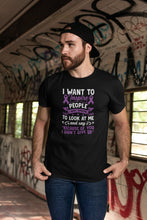 Load image into Gallery viewer, I Want To Inspire People Shirt, SLE Awareness Shirt, Purple Ribbon Shirt, SLE Disease Shirt
