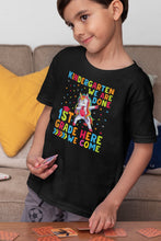 Load image into Gallery viewer, Kindergarten We Are Done 1st Grade Here We Come Shirt, First Grader Shirt, 1st Grader Shirt, Look Out 1st Grade
