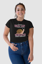 Load image into Gallery viewer, Crazy Snail Lady Shirt, Snail Enthusiast Shirt, Shelled Gastropod, Land Snail Shirt, Land Slug Shirt
