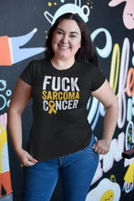 Load image into Gallery viewer, Fuck Sarcoma Cancer Shirt, Sarcoma Cancer Awareness Shirt, Fight Sarcoma Cancer Shirt
