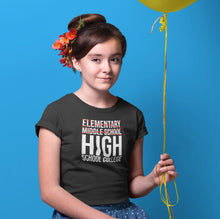 Load image into Gallery viewer, High School College Shirt, High School Student Shirt, High School Shirt, 8th Grade Graduation Shirt
