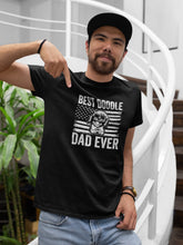 Load image into Gallery viewer, Best Doodle Dad Ever Shirt, Doodle Dad Shirt, Doodle Dog Dad, Dog Lover Dad, Dog Dad Shirt
