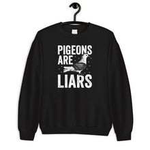 Load image into Gallery viewer, Pigeons are Liars Shirt, Birds Aren&#39;t Real Shirt, Bird Watching Shirt, Birds Spied Shirt, Birds Joke Shirt
