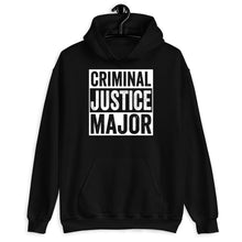 Load image into Gallery viewer, Criminal Justice Major Shirt, Law Enforcement Shirt, Future Criminologist, Crime Investigator
