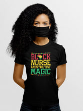 Load image into Gallery viewer, Black Nurse Anesthetist Magic Shirt, Black CRNA Shirt, African Anesthetist Shirt, Nurse Anesthesiology Shirt
