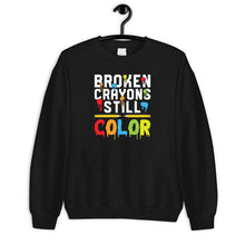 Load image into Gallery viewer, Broken Crayons Still Color Shirt, Mental Health Awareness Shirt, Autism Awareness Shirt
