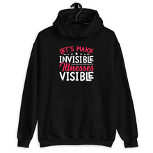 Load image into Gallery viewer, Let&#39;s Make Invisible Illness Visible Shirt, Chronic Illness Shirt, Mental Illness Shirt, Fibromyalgia Shirt
