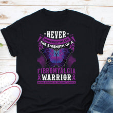 Load image into Gallery viewer, Fibromyalgia Warrior Shirt, Chronic Fatigue Shirt, Fibromyalgia Support Shirt, Fibromyalgia Survivor Shirt,
