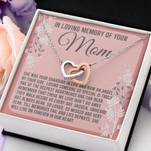 Load image into Gallery viewer, In Loving Memory Of Your Mom Necklace, Sorry For Your Loss Of Mother, Mom Condolence Gift, Loss Of Mom
