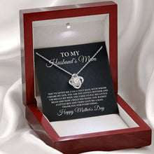 Load image into Gallery viewer, To My Husband&#39;s Mom Necklace, Gift For Husband&#39;s Mom, Love Knot From Daughter-In-Law
