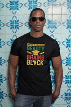 Load image into Gallery viewer, Doctor Of Education Beauty Brains Black Shirt, Doctorate Graduation Shirt, EdD Dissertation Shirt
