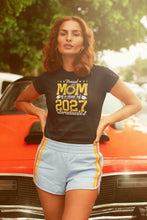 Load image into Gallery viewer, Proud Mom Of A Class Of 2027 Graduate Shirt, Proud Grad Mom Shirt, Proud Mom Of Senior Shirt
