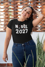 Load image into Gallery viewer, Nurse Est 2027 Shirt, Future Nurse Shirt, Nursing School Shirt, Nurse Graduation Shirt
