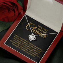 Load image into Gallery viewer, To A Very Special Cleaner Necklace, Gift For Lady Housekeeper, Cleaner Thank You Necklace
