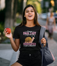 Load image into Gallery viewer, Crazy Snail Lady Shirt, Snail Enthusiast Shirt, Shelled Gastropod, Land Snail Shirt, Land Slug Shirt
