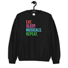 Load image into Gallery viewer, Eat Sleep Musicals Repeat Shirt, Musical Lover Shirt, Musician Shirt, Music Shirt
