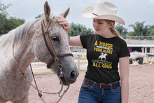 Load image into Gallery viewer, A Horse Will Never Break Your Heart Shirt, Horse Owner Shirt, Equestrian Shirt, Horse Lover Shirt
