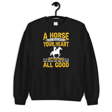 Load image into Gallery viewer, A Horse Will Never Break Your Heart Shirt, Horse Owner Shirt, Equestrian Shirt, Horse Lover Shirt
