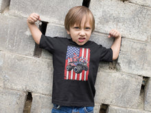 Load image into Gallery viewer, Monster Truck USA Flag Shirt, 4th Of July Shirt For Kids, 4th Of July Shirt For Boys Girls, 4th Of July Shirt
