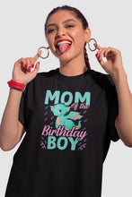 Load image into Gallery viewer, Mom Of The Birthday Boy Shirt, Mom Birthday Boy, Birthday Shirt Mom, Dino Mom Tee
