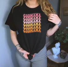 Load image into Gallery viewer, God Mama Shirt, God Mother Shirt, Godmother Proposal Shirt, Godmom Gift, Best Godmother Ever Shirt
