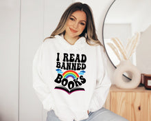 Load image into Gallery viewer, I Read Banned Books Shirt, Book Reading Shirt, Book Worm Shirt, Book Lover Shirt, Literature Shirt
