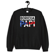 Load image into Gallery viewer, Boricua Papi Shirt, Papi Puerto Rico Flag Shirt, Puerto Rican Roots Shirt, PR Pride Shirt, I&#39;m Boricua Shirt
