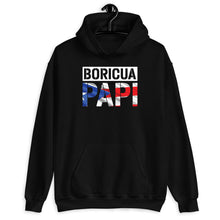 Load image into Gallery viewer, Boricua Papi Shirt, Papi Puerto Rico Flag Shirt, Puerto Rican Roots Shirt, PR Pride Shirt, I&#39;m Boricua Shirt
