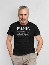 Load image into Gallery viewer, Farmpa Definition Shirt, Farmer Gifts, Local Farmer Shirt, Farming Shirt, Farmer Grandpa Shirt
