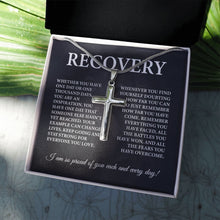 Load image into Gallery viewer, Recovery Necklace, Healing Jewelry, Never Give Up Necklace, To A Strong Women, Feel Better Gift
