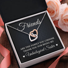 Load image into Gallery viewer, Friends Necklace, Jewelry To My Best Friend, Friends Forever Necklace Gift, BFF Necklace
