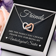 Load image into Gallery viewer, Friends Necklace, Jewelry To My Best Friend, Friends Forever Necklace Gift, BFF Necklace
