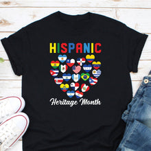 Load image into Gallery viewer, Hispanic Heritage Month Shirt, Latino Flag Shirt, Latino Celebration Shirt, Latino Culture Shirt
