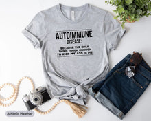 Load image into Gallery viewer, Autoimmune Disease Shirt, Useless Immune System Shirt, Primary Immunodeficiency Shirt
