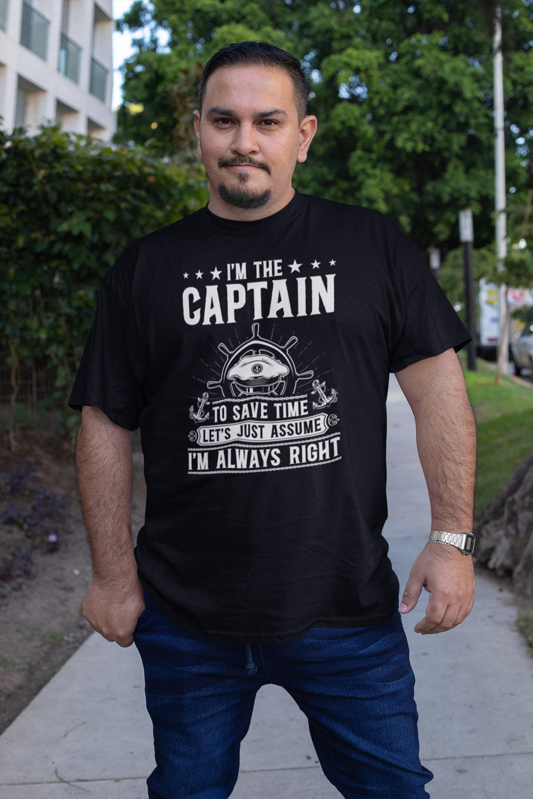 I'm The Captain Shirt, Boating Shirt, Boating Gift for Him, Boating Shirt, Boating Gift, Sailor Shirt