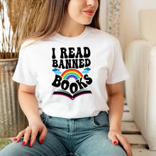 Load image into Gallery viewer, I Read Banned Books Shirt, Book Reading Shirt, Book Worm Shirt, Book Lover Shirt, Literature Shirt
