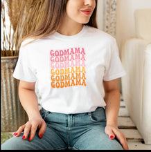 Load image into Gallery viewer, God Mama Shirt, God Mother Shirt, Godmother Proposal Shirt, Godmom Gift, Best Godmother Ever Shirt
