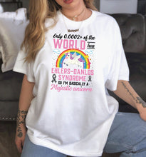 Load image into Gallery viewer, Ehlers Danlos Syndrome Shirt, EDS Syndrome Awareness, Connective Tissue Disorder, EDS Warrior Shirt
