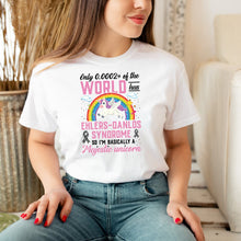 Load image into Gallery viewer, Ehlers Danlos Syndrome Shirt, EDS Syndrome Awareness, Connective Tissue Disorder, EDS Warrior Shirt
