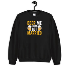 Load image into Gallery viewer, Beer Me I Just Got Married Shirt, Newly Wed Beer Lover Shirt, Bachelor Party Shirt, Newly Married Shirt
