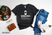 Load image into Gallery viewer, Bearded Funcle Definition Shirt, Bearded Uncle Shirt, Uncle Cool Beard Shirt, Beard Lover Uncle Tee
